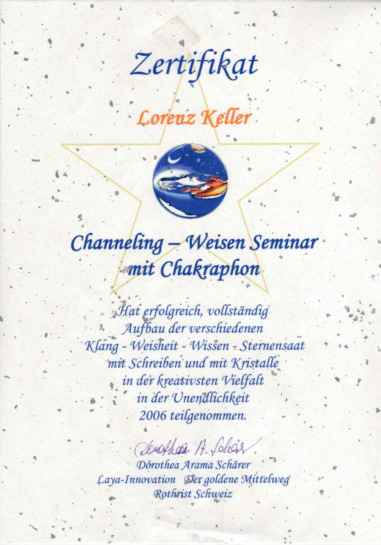 Channeling mit Chakraphon
