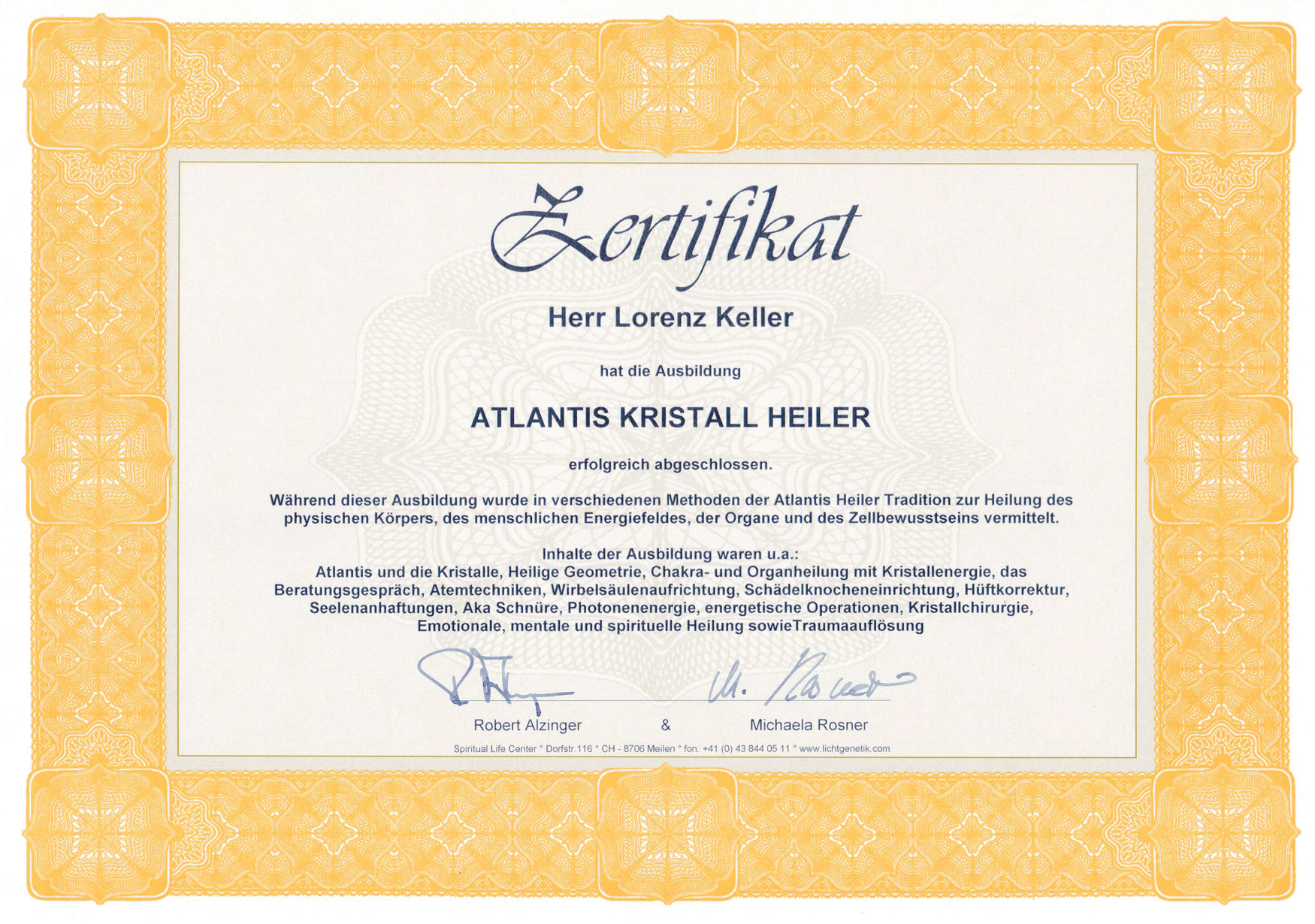 Atlantis Kristallheiler