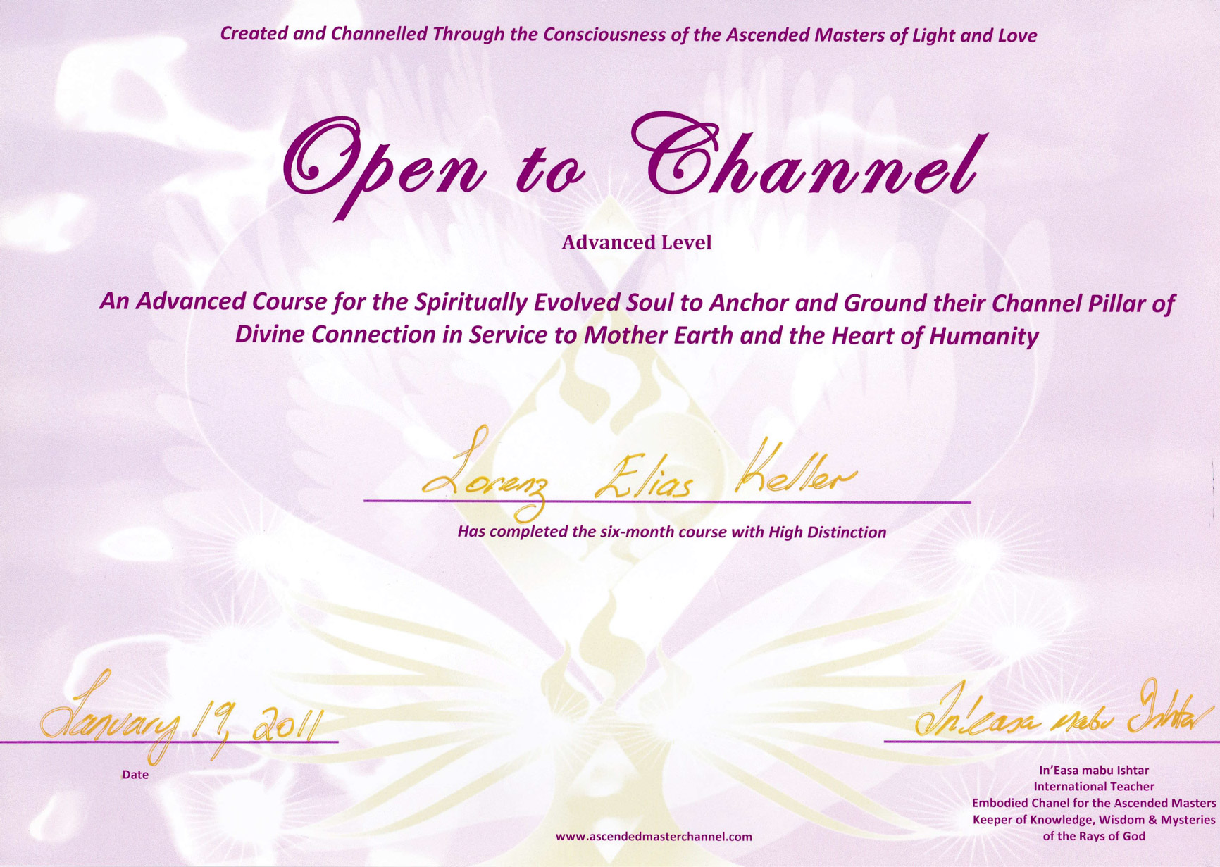 Open to Channel